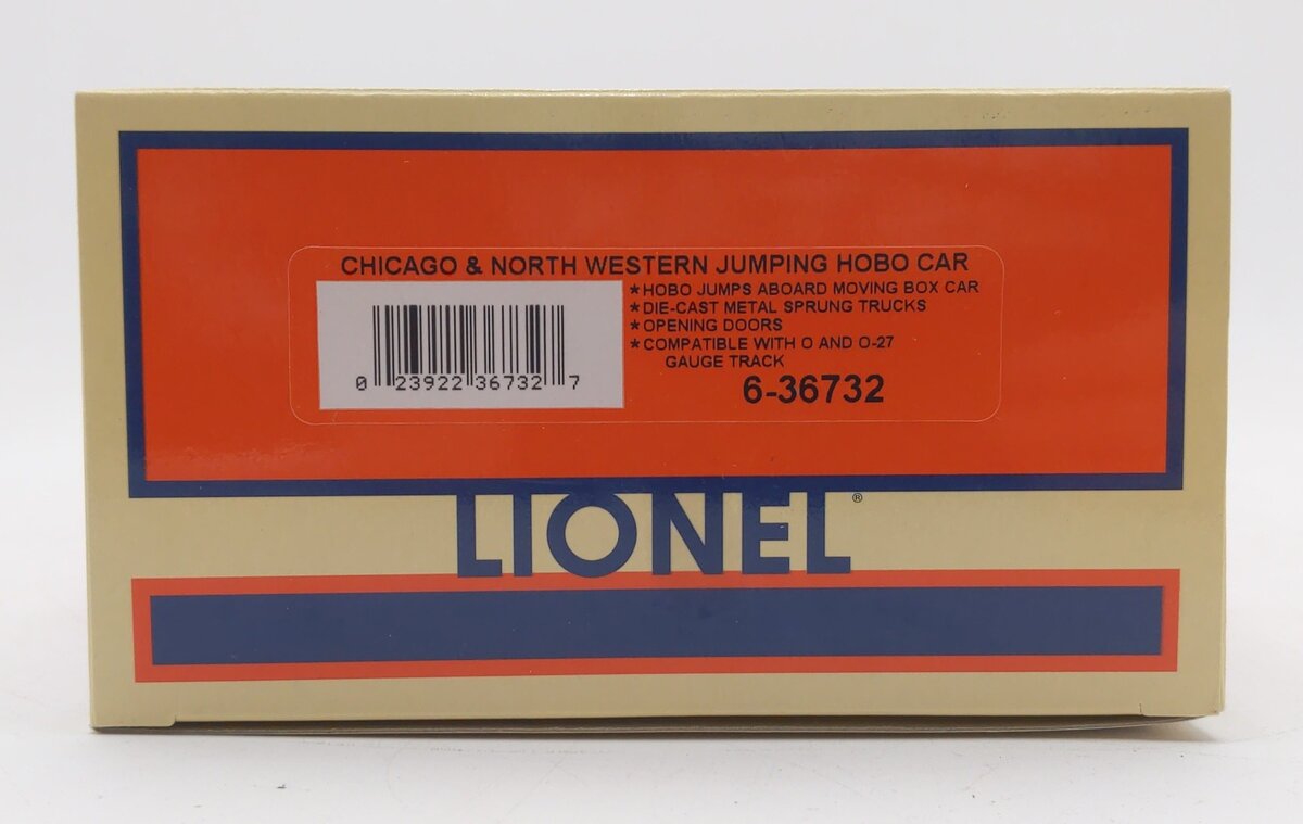 Lionel 6-36732 O Gauge Chicago & North Western Operating Jumping Hobo Car #5564 EX/Box