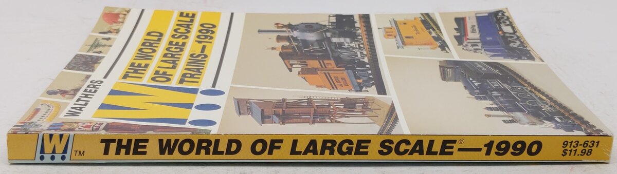 The World of Large Scale Trains-1990 Paperback Book EX