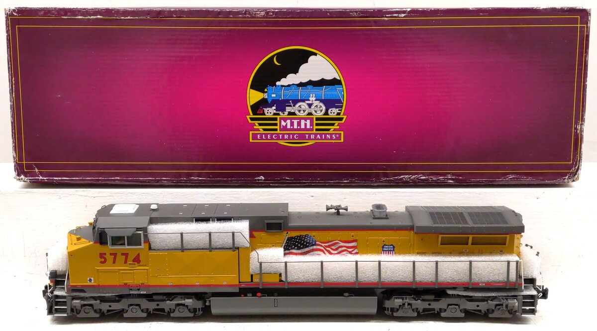 MTH 20-20013-1E O Gauge Union Pacific AC4400CW Diesel Locomotive #5774 w/ PS.2 LN/Box