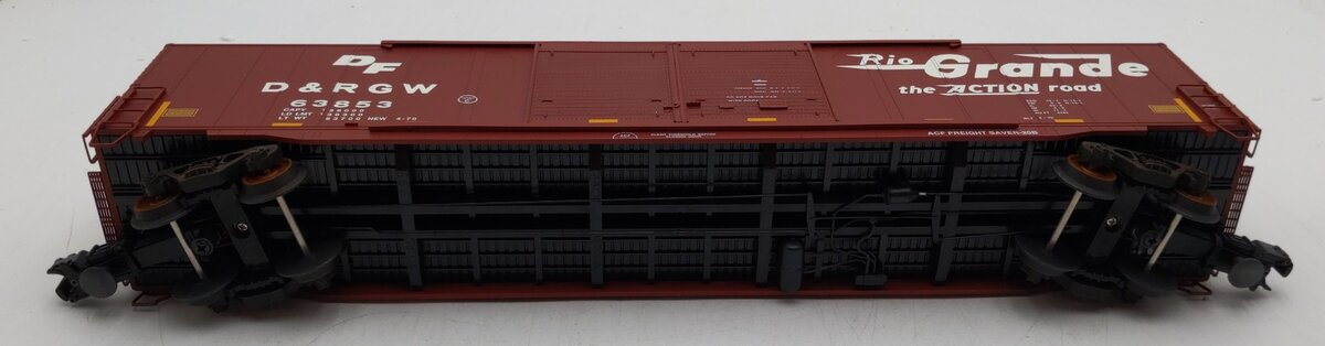 Atlas 6552-1 O Denver & Rio Grande Western Auto Parts Boxcar #63853 (3-Rail) LN/Box