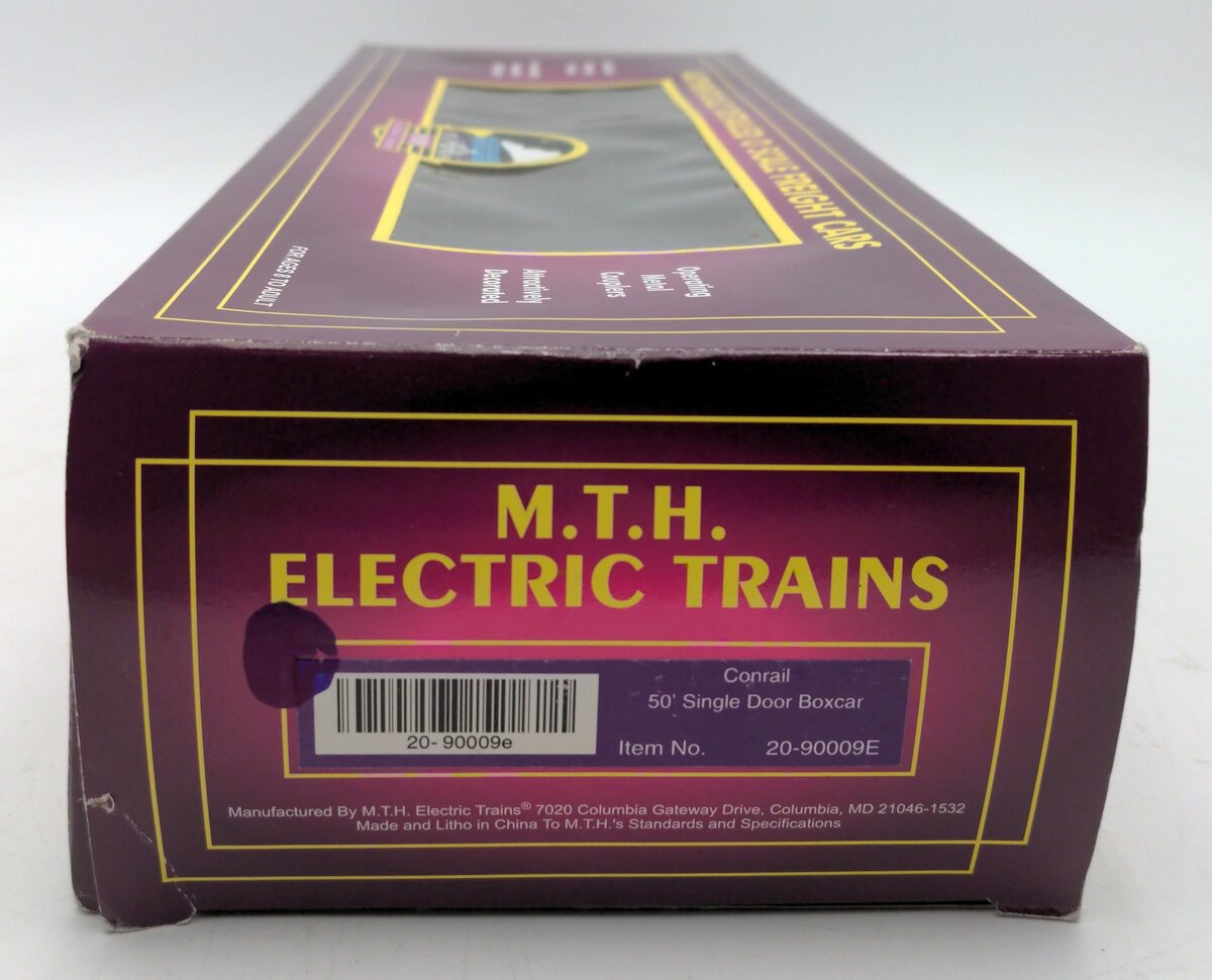 MTH 20-90009E O Gauge Conrail Box Car LN/Box