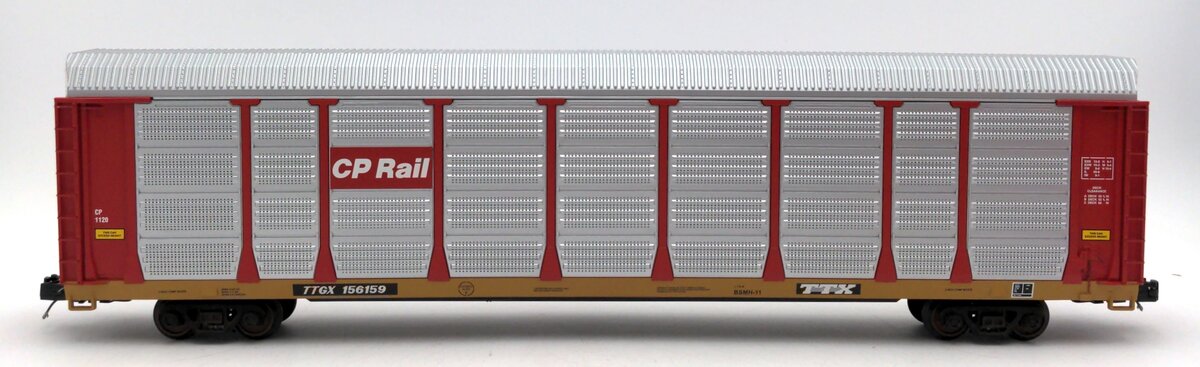 MTH 20-90561B O Gauge Canadian Pacific Rail Corrugated Auto-Carrier #156159 LN/Box