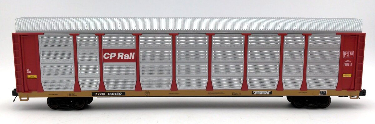 MTH 20-90561B O Gauge Canadian Pacific Rail Corrugated Auto-Carrier #156159 LN/Box
