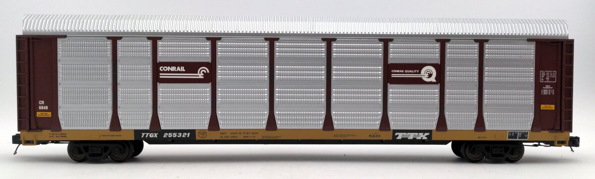MTH 20-98797 O Conrail Corrugated Auto Carrier #255321