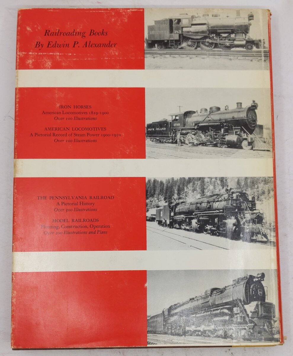 American Locomotives, 1900-1950 Hardcover Book By Edwin P. Alexander VG