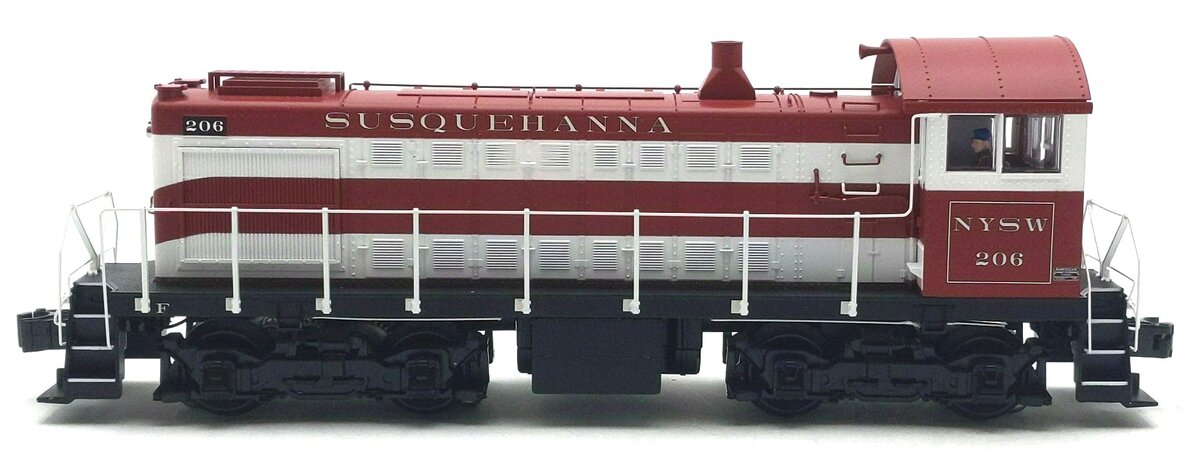 Lionel 2033110 O BTO NYSW S-2 Diesel Switcher with LCS #206
