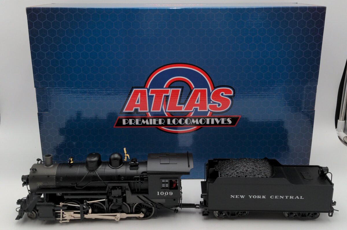 Atlas 30138323 O Scale New York Central 2-8-0 Steam Locomotive #1009 (2-Rail) LN/Box