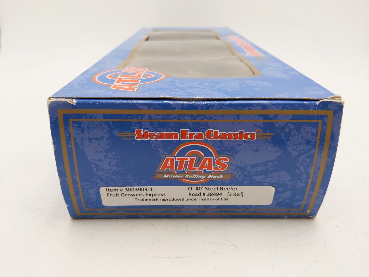 Atlas 3003903-1 O Scale Fruit Growers Express Refrigerator Car #38494 LN/Box