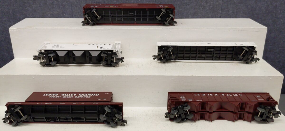 MTH 20-90030 O Lehigh Valley Premier Freight Cars (Set of 5) EX/Box
