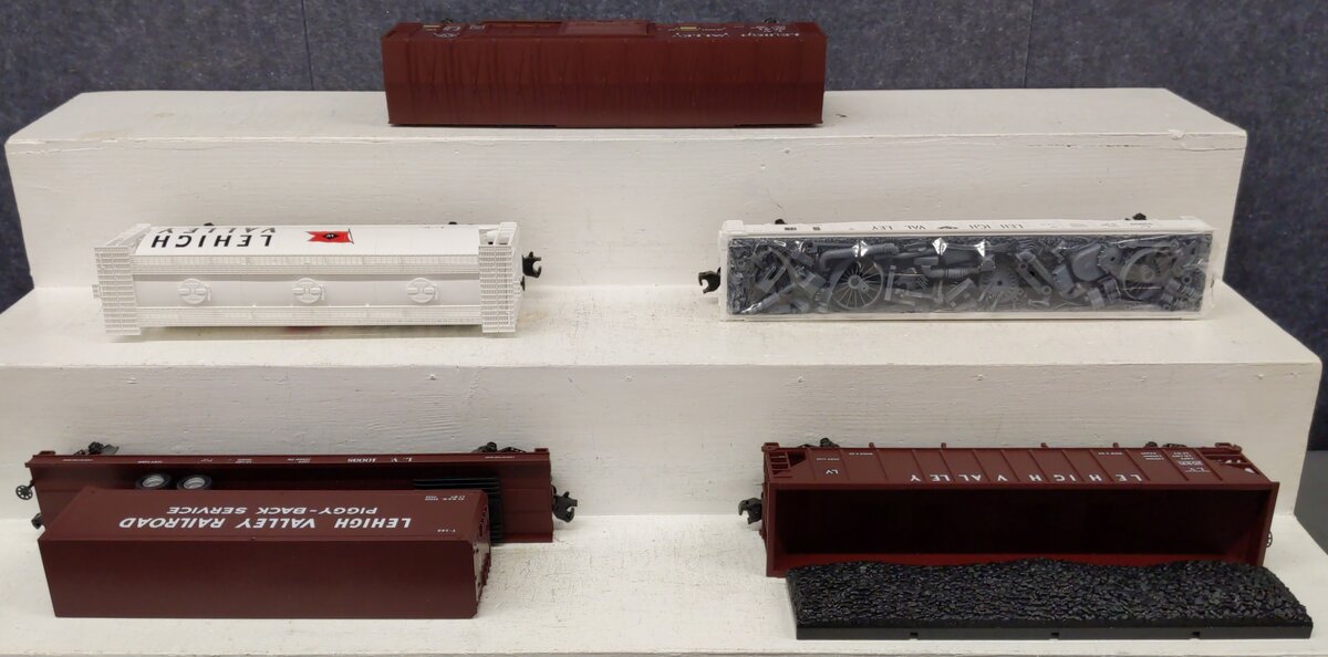 MTH 20-90030 O Lehigh Valley Premier Freight Cars (Set of 5) EX/Box