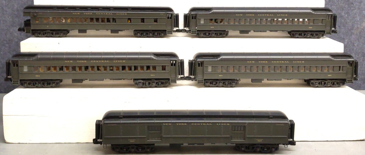 MTH 20-40037 New York Central 5-Car 70' Madison Passenger Set LN/Box