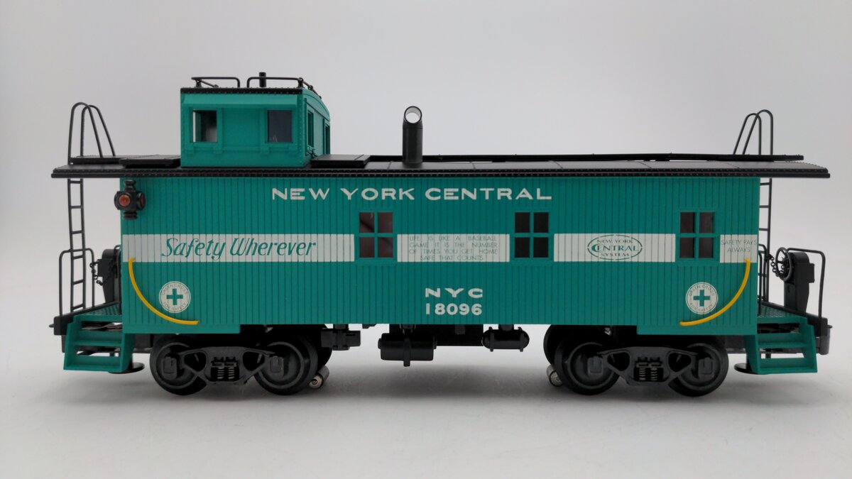 K-Line K616-1752 O Gauge NYC Wood Sided Caboose #18096 EX/Box