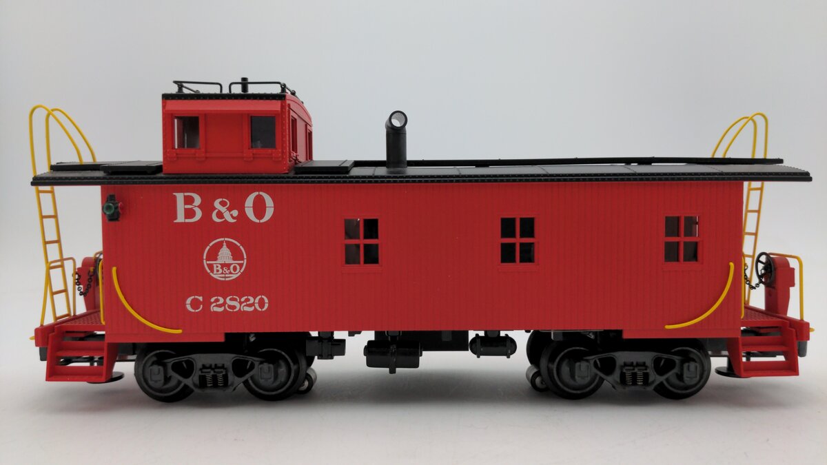 K-Line K616-1092 O Gauge Baltimore & Ohio Woodside Caboose #C2820 EX/Box