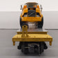 MTH 20-98500 O TTUX 47' Flat Car w/ Volvo A40D Hauler #141015 EX/Box