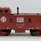 MTH 20-91031 O Gauge Santa Fe Extended Vision Caboose #1579 EX/Box