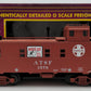 MTH 20-91031 O Gauge Santa Fe Extended Vision Caboose #1579 EX/Box