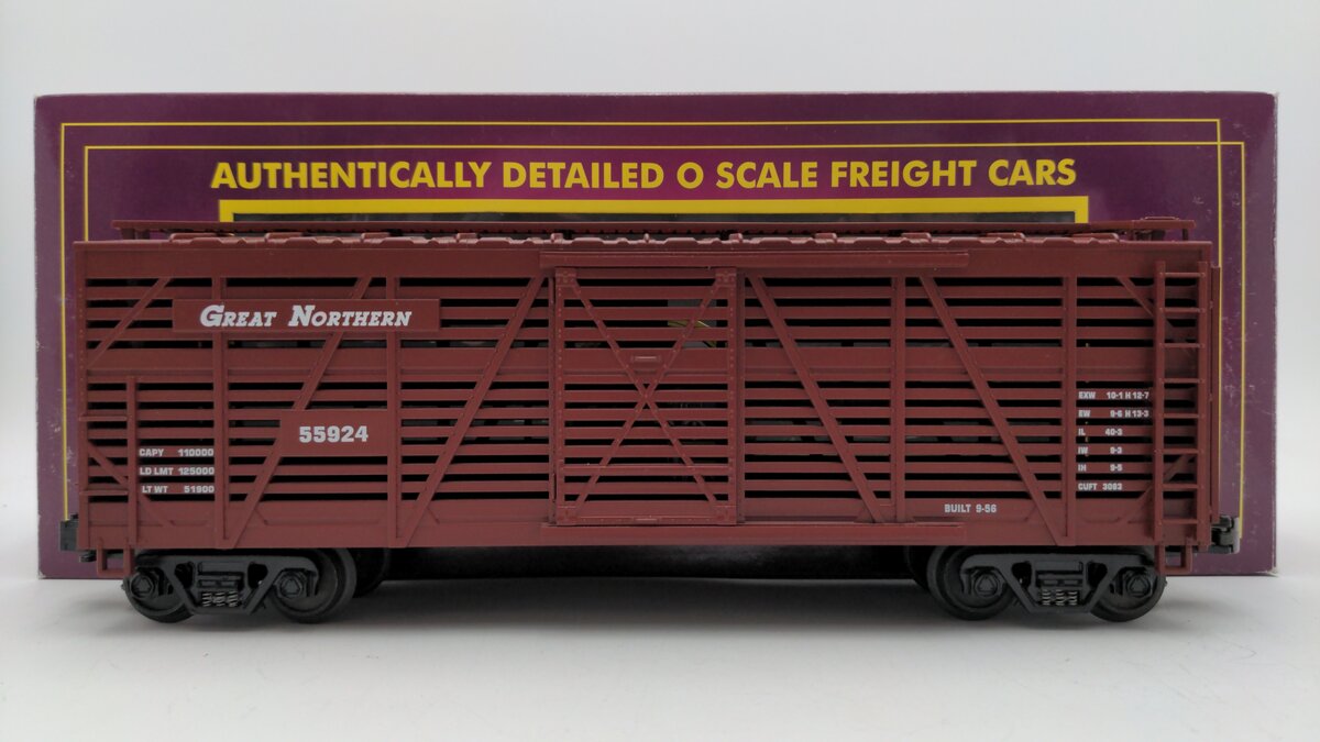 MTH 20-90006A Great Northern Stock Car EX/Box