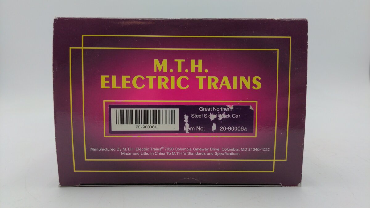 MTH 20-90006A Great Northern Stock Car EX/Box