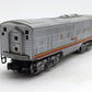 Lionel 2343C Vintage O Santa Fe F-3 Screen Top Non-Pwd. B-Unit Diesel Locomotive VG/Box