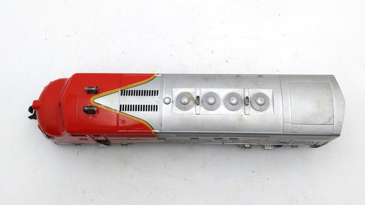 Lionel 2353T Vintage O Santa Fe F-3  Dummy Diesel Locomotive VG/Box