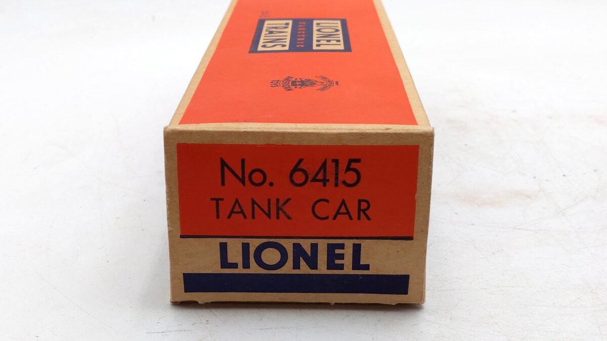 Lionel 6415 Vintage O Sunoco Triple Dome Tank Car VG/Box