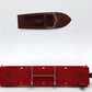Lionel 6801 Vintage O Lionel Flatcar with Brown & White Boat EX/Box