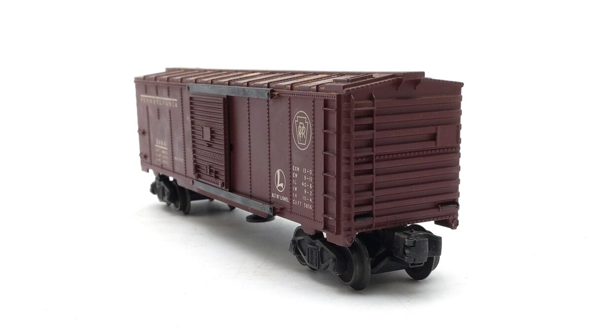 Lionel 3484 Vintage O Pennsylvania Railroad Operating Boxcar/Box