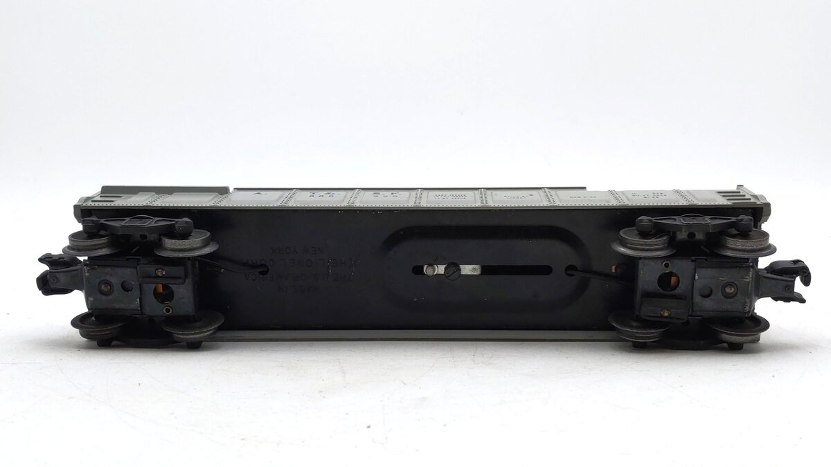 Lionel 3562-25 Vintage O Gray AT&SF Operating Barrel Car with Blue Letters VG/Box