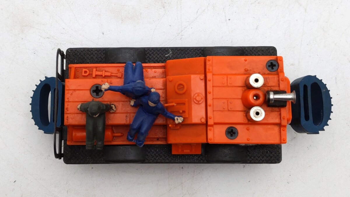Lionel 50 Vintage O Motorized Gang Car VG/Box