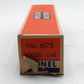 Lionel 6175 Vintage O Red Flatcar with US Navy Rocket VG/Box