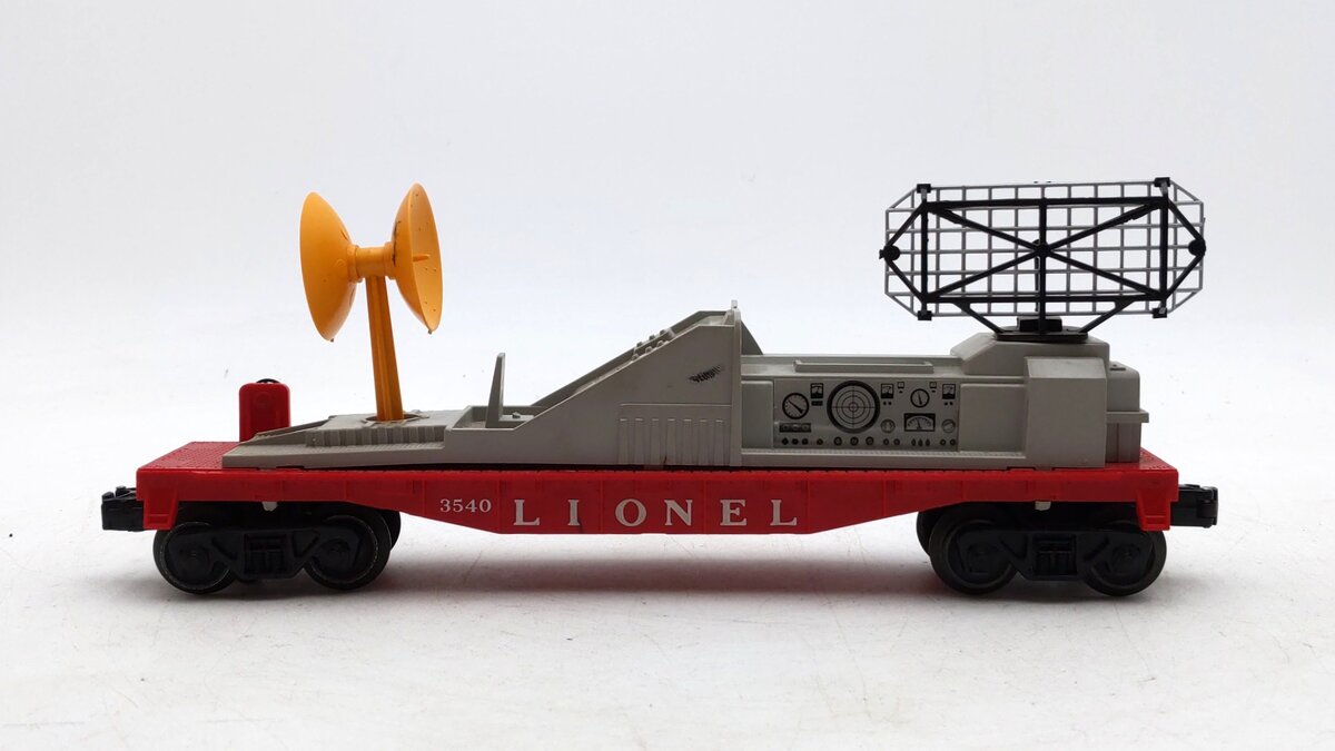 Lionel 3540 Vintage O Operating Radar Car VG/Box