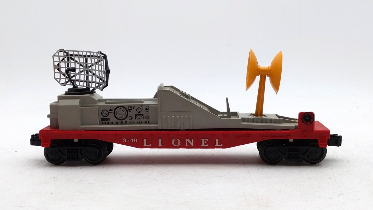 Lionel 3540 Vintage O Operating Radar Car VG/Box