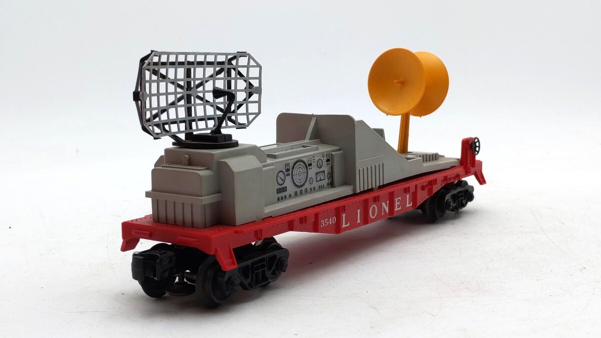 Lionel 3540 Vintage O Operating Radar Car VG/Box