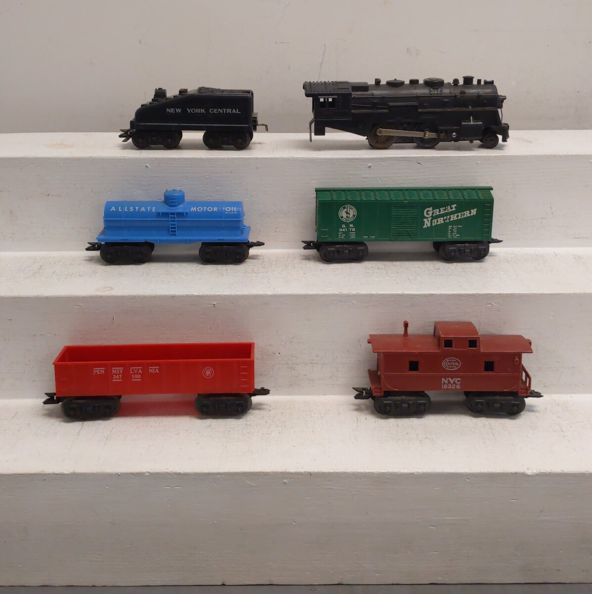 Marx 9714 Vintage O Allstate Electric Train Set VG