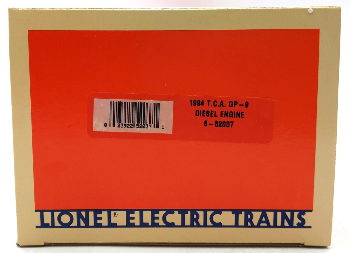 Lionel 6-52037 O Gauge TCA Yorkrail GP-9 Diesel Locomotive #1754