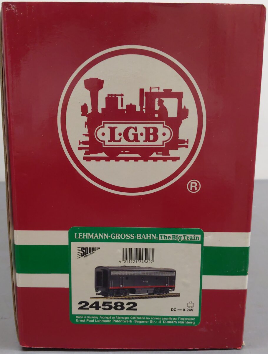 LGB 24582 G Southern Pacific F7-B Non-Powered Diesel Locomotive #9058 EX/Box
