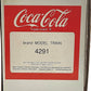 LGB 4291 G Scale Coca-Cola Cant Beat The Real Thing Reefer Car w/ Metal Wheels EX/Box