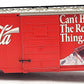 LGB 4291 G Scale Coca-Cola Cant Beat The Real Thing Reefer Car w/ Metal Wheels EX/Box