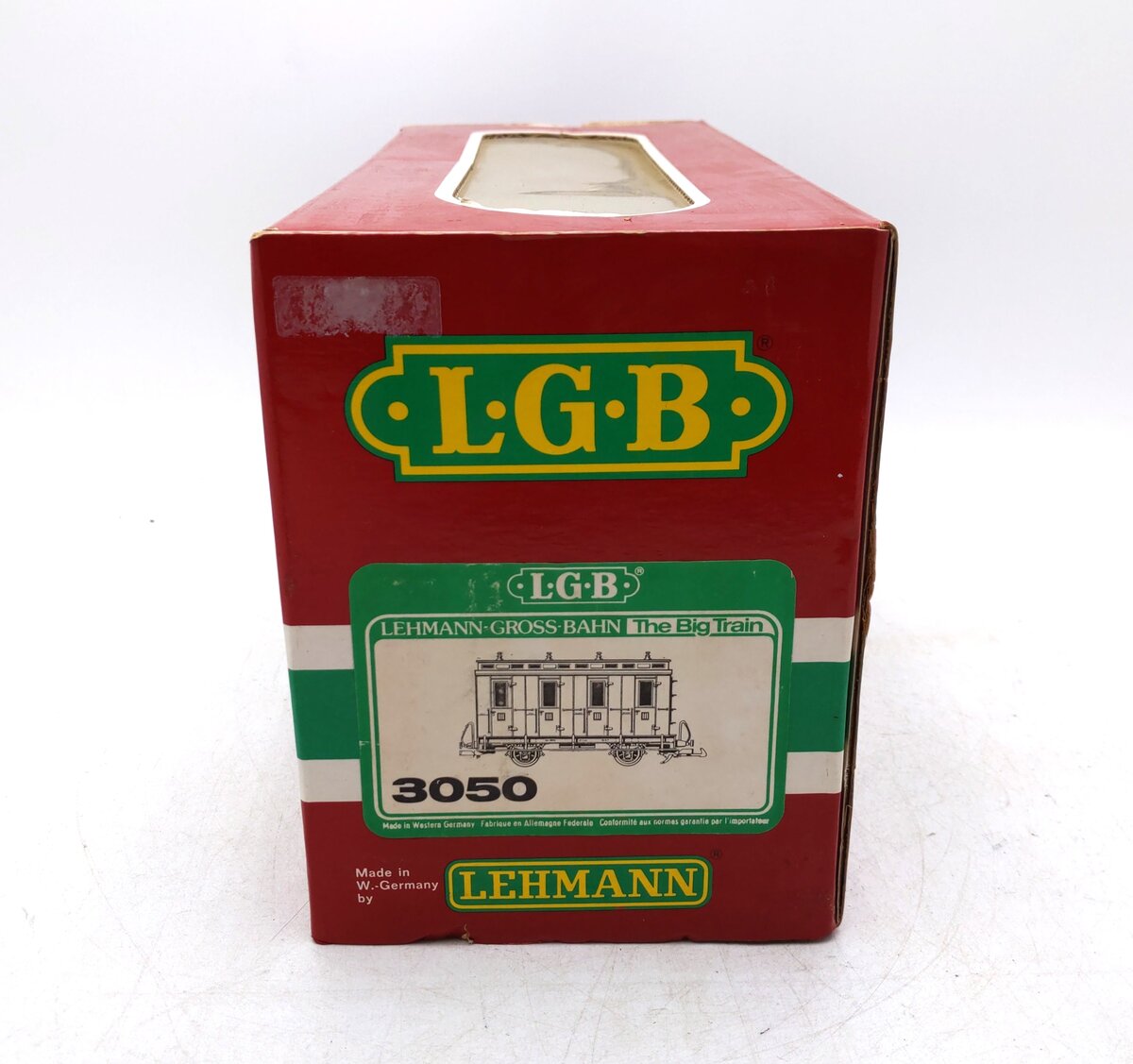 LGB 3050 G Gauge European 4-Wheel Passenger Car VG/Box