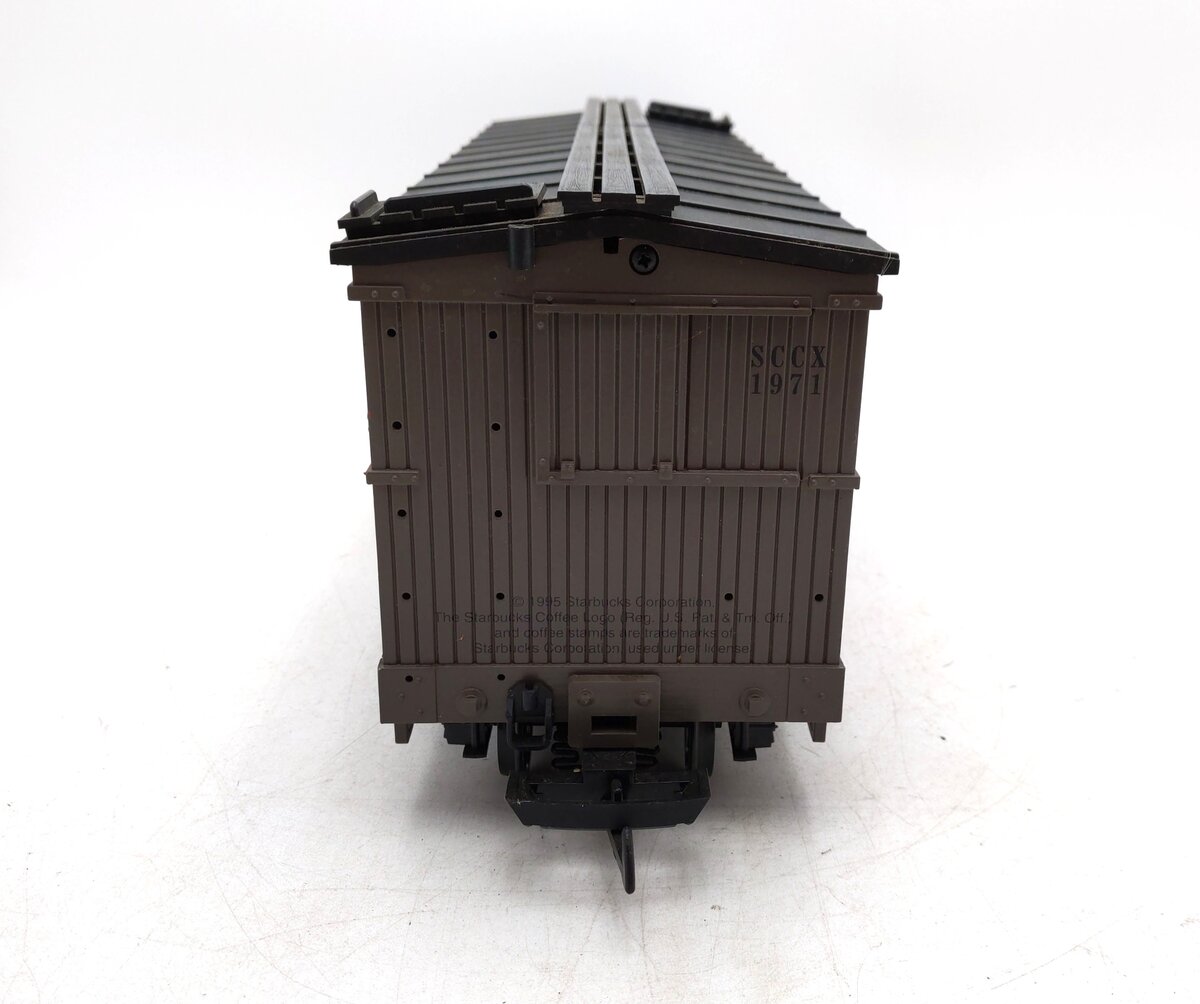 LGB 49670 G Scale Starbucks Box Car EX/Box