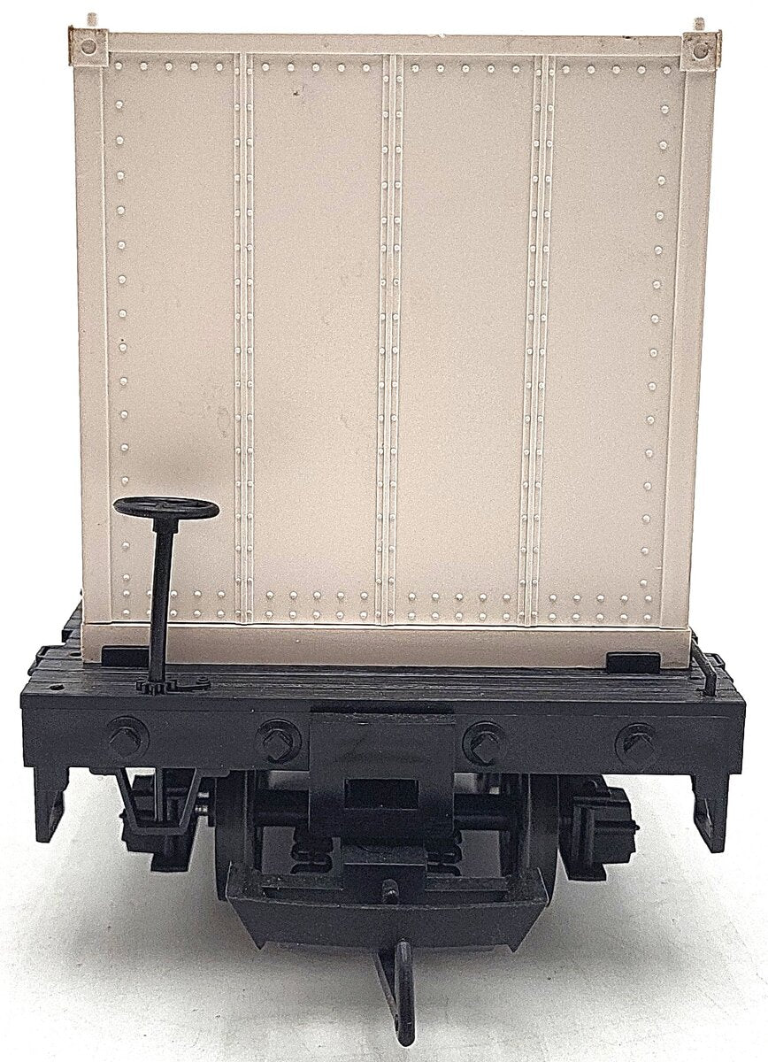 LGB 4069 G Scale Flatcar with 2 White LGB Containers LN/Box