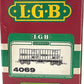 LGB 4069 G Scale Flatcar with 2 White LGB Containers LN/Box