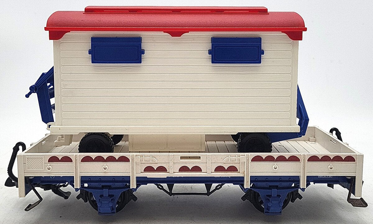 LGB 4038 G Scale Flatcar with Circus Cage W/O Animals EX/Box