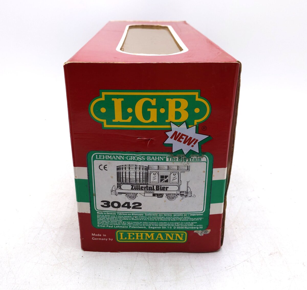 LGB 3042 G Scale Zillertal Bier Barrel Car VG/Box
