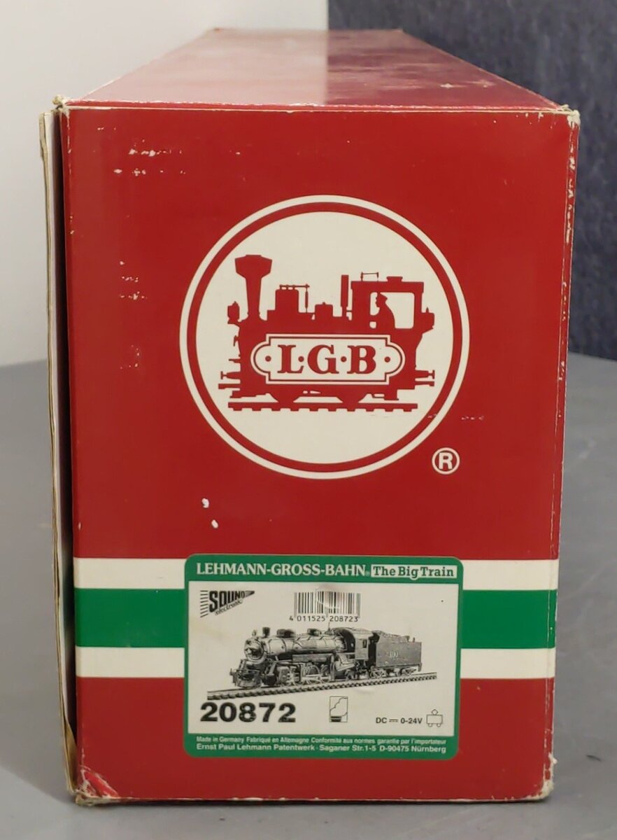 LGB 20872 G Santa Fe 2-8-2 Mikado Steam Locomotive & Tender #3110