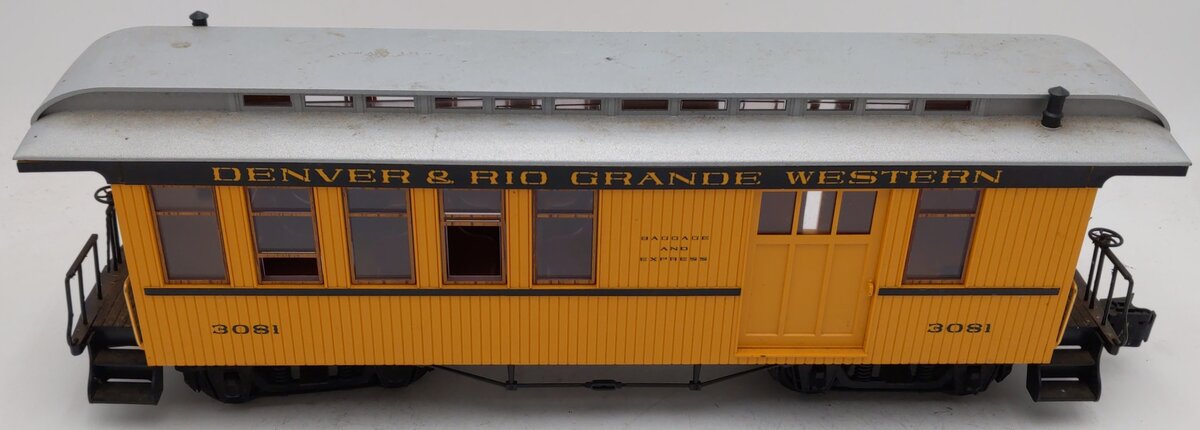 LGB 3081 G Denver & Rio Grande Western Combine Car #3081 VG