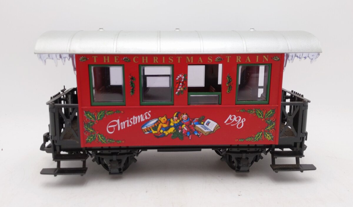 LGB 36078 G 1998 The Christmas Train Passenger Car EX/Box