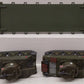 USA Trains R1743 G U.S. Army Flat Car with Tanks #G4944 EX/Box