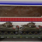 USA Trains R1743 G U.S. Army Flat Car with Tanks #G4944 EX/Box