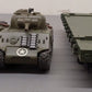 USA Trains R1743 G U.S. Army Flat Car with Tanks #G4944 EX/Box
